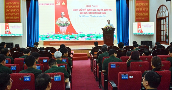 Tổng cục Công nghiệp Quốc phòng quán triệt Nghị quyết Đại hội XIII của Đảng